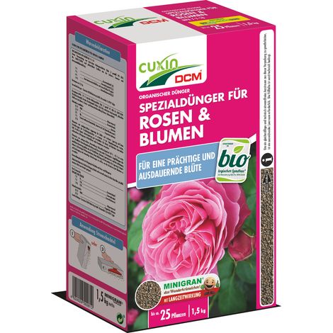 CUXIN DCM Spezialdünger für Rosen 1,5kg