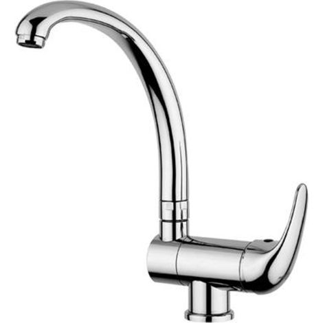 Monocomando lavello canna pieghevole sottofinestra linea nettuno due