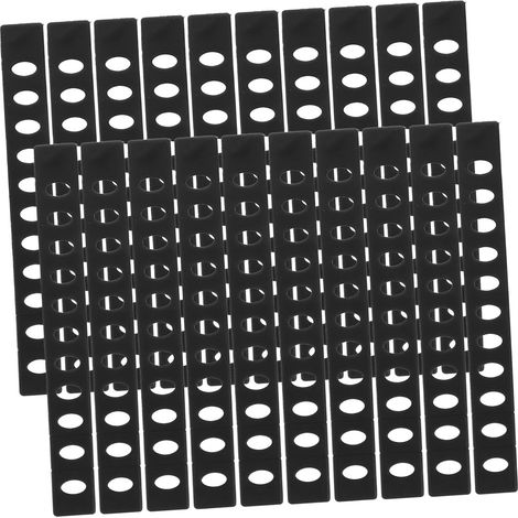 Étuis à Couteaux en Plastique Noir, 20 Pièces, Protection des Lames Manchons de Sécurité pour Couteaux et Cutters, Rangement Portable, Usage Maison la Cuisine (1/5)
