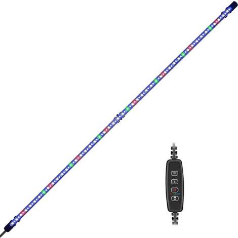 LED Submersible Aquarium Light, Timer and Dimmer, 3 Light Modes, 96 LEDs, 112cm, For Freshwater and Marine Aquariums (1/5)
