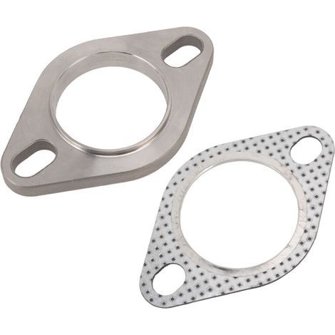 Kit de fixation de bride d'échappement en acier inoxydable – 2 boulons, diamètre 50,8 mm, pour raccord collecteur/catback (1/5)