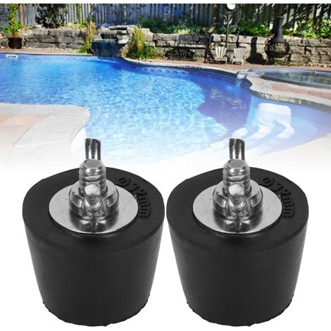 [Plug pour tuyauterie] Winter Plug - Pool Winterizing Plug Pool Winter Expansion Plugs Rubber Stainless Steel pour Swimming Pool 32mm/1.3in (1/5)