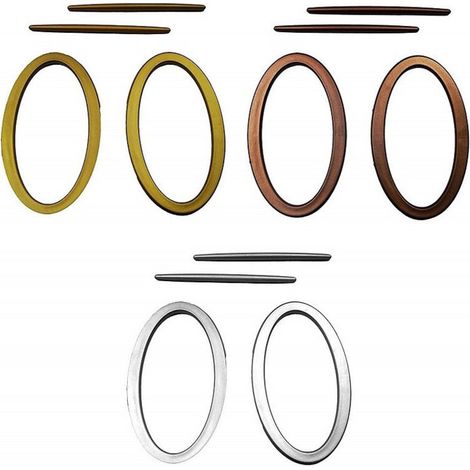 2 Anni Fermaglio Design Moderno 16,5x9,5cm Smetti di Raccogliere Tendini
