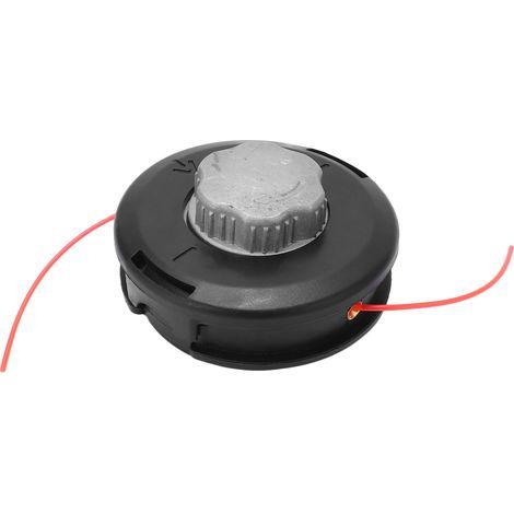 Aluminum and plastic cutting head, M10 x 1.25 internal thread, lawnmower attachments suitable for Type 2 garden and agricultural brushcutters (1/5)