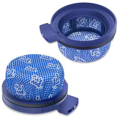 Filtro de Aspiradora Universal, 2 Filtros Lavables para Aspiradoras, Ajuste Preciso, Accesorios de Aspiradora, Filtros de Repuesto para Diversos Modelos - AUTRES (1/5)