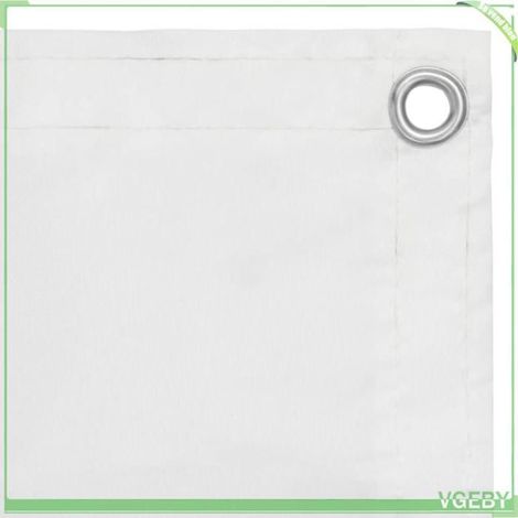 Écran de balcon - FAFEICY - 134898 - Blanc - 120 x 500 cm - Tissu Oxford enduit PU (1/4)