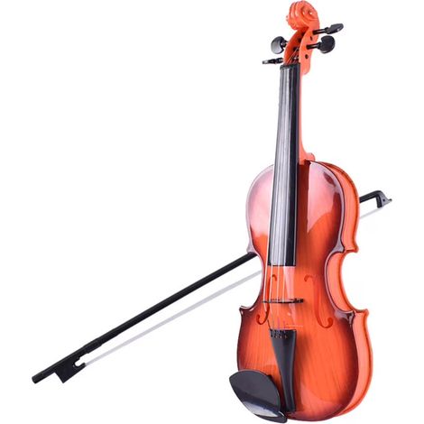 Violin - Adjustable Prop - Realistic Design - Lightweight Durable - Stage Cosplay Decoration - 1 Piece (1/5)