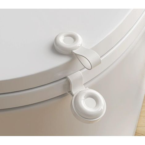 Housse de siège toilette et poignée coussin facile à utiliser esthétique utilisation long terme (1/5)