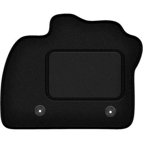 Tapis de sol conducteur en velours pour : Renault Zoé 5 portes (2013-) noir (1/5)