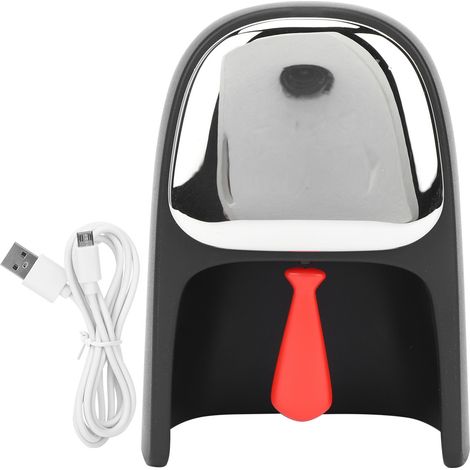 Réveil Intelligent Design Élégant Multifonction pour Table de Chevet Décor Chambre Noir (1/5)