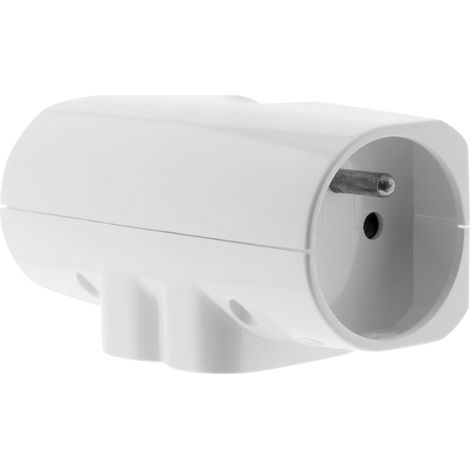 Multiprise Sans Fil, 4 Prises Blanc Zenitech (1/6)