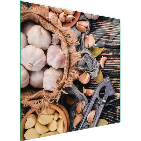 PIASTRA PROTETTIVA IN VETRO PER FORNELLO 50x52 CIBO (1/5)