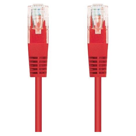 Cable de Red RJ45 UTP Nanocable 10.20.0403-R Cat.6/ 3m/ Rojo (1/3)