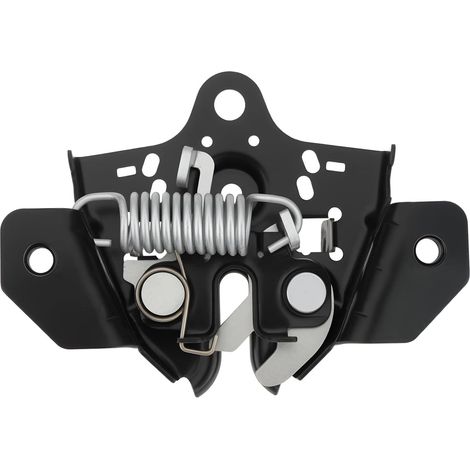 Ensemble de Loquet de Capot Moteur Compatible avec OEM 656015rb0a Compatible avec Kicks 1.6l 2018–2023 Noir (1/5)