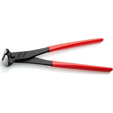 KNIPEX 68 01 280 Tronchese per meccanica con tagliente frontale rivestiti in resina sintetica atramentata nera 280 mm