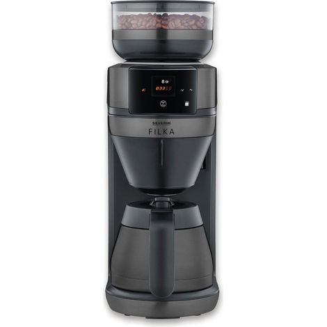 Severin Filka KA 4855 automatische Kaffeemaschine schwarz
