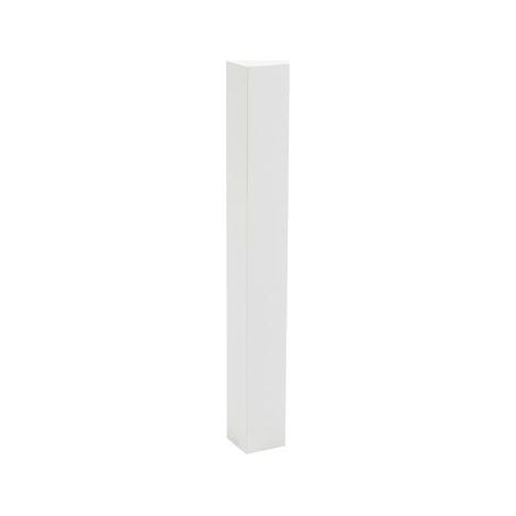 Palo Da Esterno Moderno H80Cm Kube Alluminio E Termoplastica Bianco Led 7W 4000K (1/6)