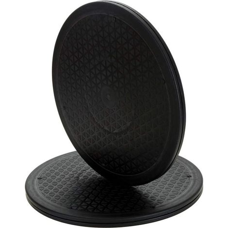ALLIANDISLot de 2 Heavy Duty Rotation à 360 Degrés Support de roulements à Billes en Acier Plateau Rotatif Pivotant pour TV Enceintes écrans appareils de Cuisine - 30,5cm
