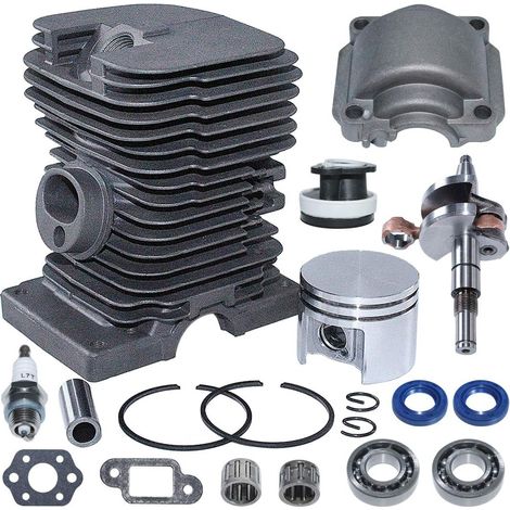 38MM Pour tronçonneuse Stihl MS170 MS180 018 017 Moteur Cylindre Vilebrequin Piston, Cylindre, Piston, Axe, Segments, Circlips, Roulement à aiguilles, Joint d'huile, Roulement à billes, Carter moteur (1/5)