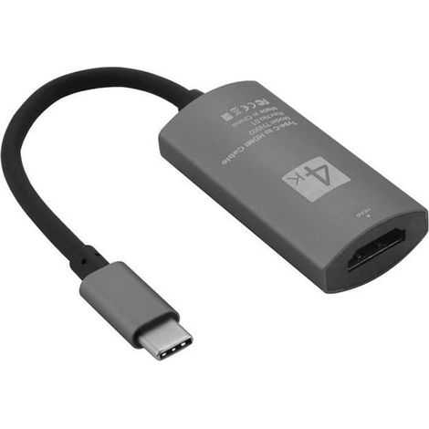 XCSOURCE Adaptateur Câble USB 3.1 Type C vers HDMI Câble Adaptateur HDTV Type-C Mâle vers 4K HDMI Femelle pour Samsung S8 Macbook (1/4)