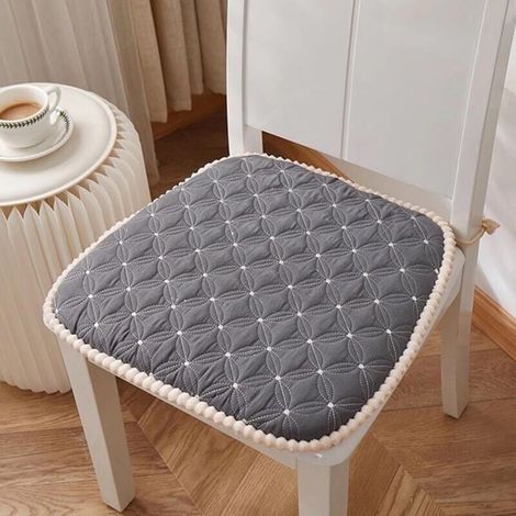 Galette De Chaise 45x43 Dehoussable, Coussins De Chaises Exterieures, AntidéRapant Lavable Coussins De SièGe De Chaise De Salle à Manger (1/5)