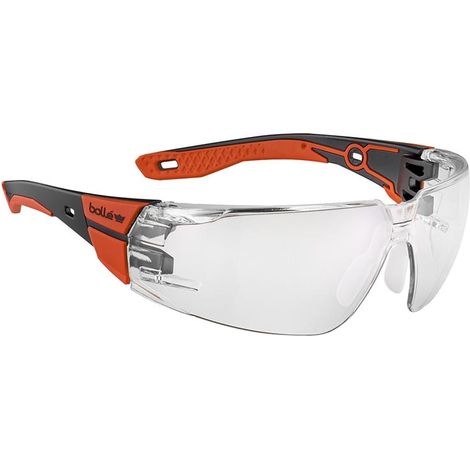 Bolle Safety RUSPMN11E Rush+ 2.0 PLATINUM Safety Glasses - Clear BOLRUSPMN11E
