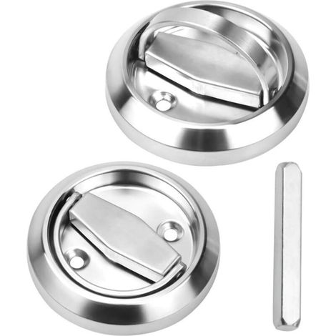 Poignée de Porte Discrète en Acier Inoxydable - Design Élégant et Moderne (1/5)