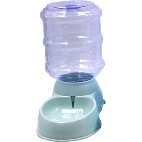 Distributeur automatique eau et nourriture animaux, gravité, grande capacité (3,8 L, lot de 2) (1/5)