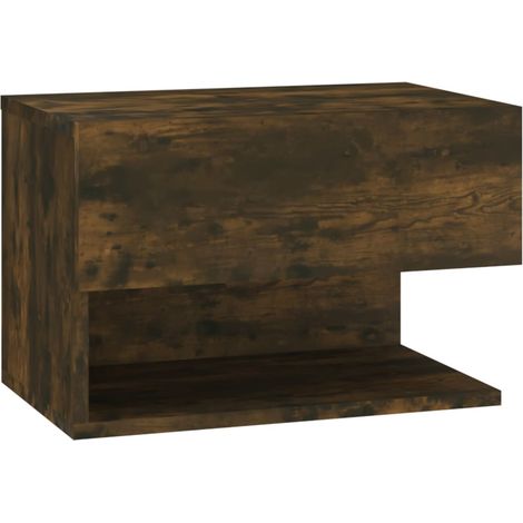 Maison Exclusive - Wand-Nachttisch Räuchereiche