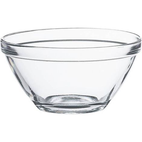 Insalatiera ciotola in vetro trasparente pompei 26 cm bormioli