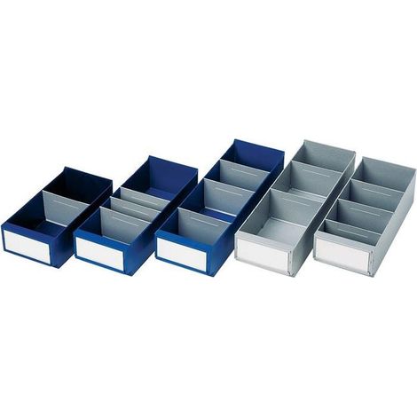 LA-KA-PE  Caja  de  estantería  L300  x  A160  x  H100/112  mm  -  MB  300-160  AZUL (1/3)