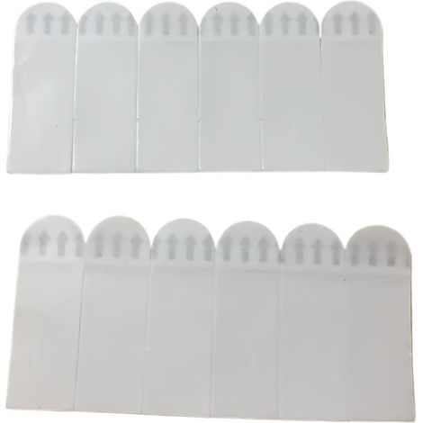 40 paires (80 pièces) de bandes adhésives double face pour la (1/5)