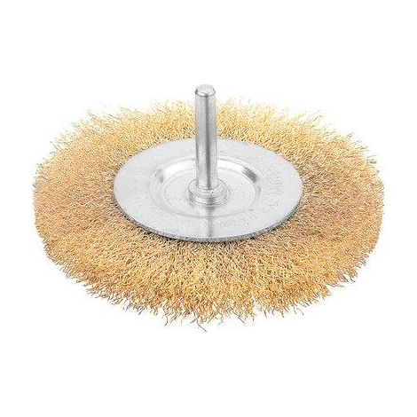 SPAZZOLA ACCIAIO CIRCOLARE + GAMBO 771002 WOKIN - MM 50 F.MM 0,3- 4 pezzi