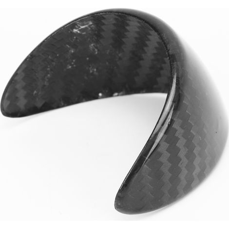 Pommeau de levier de vitesse en fibre de carbone transparente texturée, remplacement pour Cooper R55 R56 R57 R58 R59 R60 R61 (1/5)