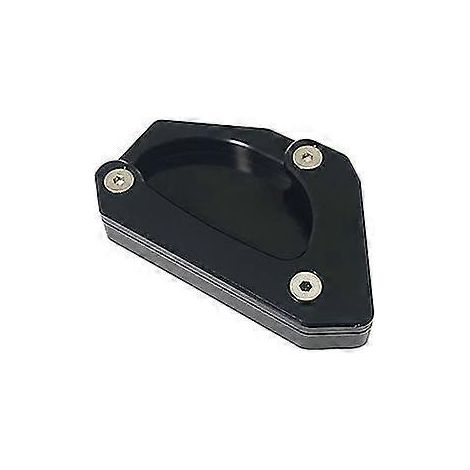 CNC-gefräste Seitenständer-Verlängerungsplatte für Suzuki V-Strom 650 DL650 (2004–2023, 2022) – Schwarz