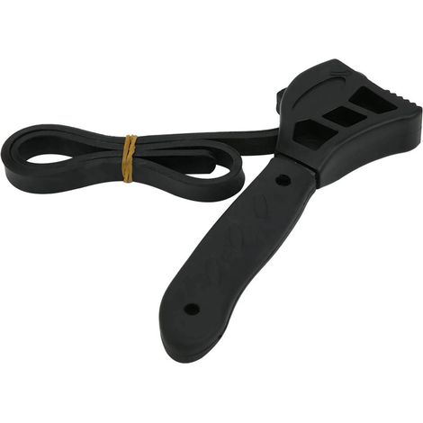 Clé à sangle, clé pour courroie en caoutchouc, ouvre-bouteille, outil de réparation de filtre à huile réglable (1/5)