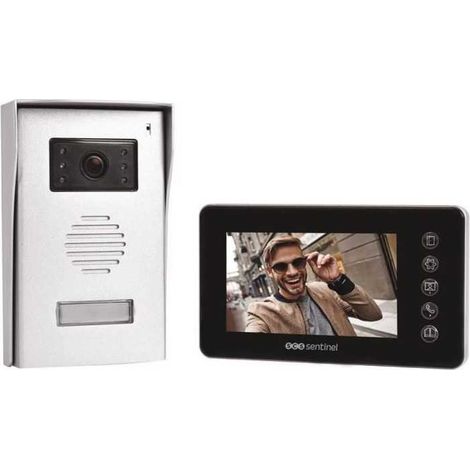 scs-sentinel VisioFirst 4.3 Intelligentes Gegensprechanlage Schwarz (1/3)