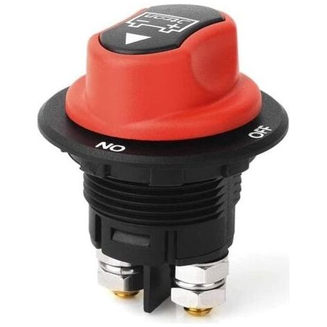 Kaelt - Coupe batterie 12v 300A moto Isolation de la batterie 32VDC max On-off 2P SPST Mini commutateur coupe batterie voiture (1/5)