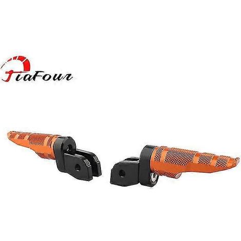 Für Scrambler 400/800/1100/Sport Multistrada 1200/S/Enduro 821/Dark/937/Plus Motorrad-Fußrasten vorne – Orange (1/5)