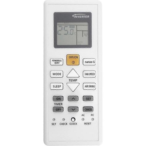 Fernbedienung für Klimaanlage kompatibel mit Panasonic A75C10600 (1/5)