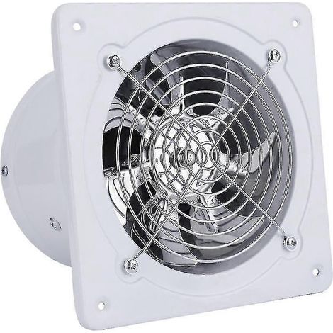 Ventilateur utilitaire 4 pouces, 220 V, extracteur d'air silencieux, blanc (1/5)