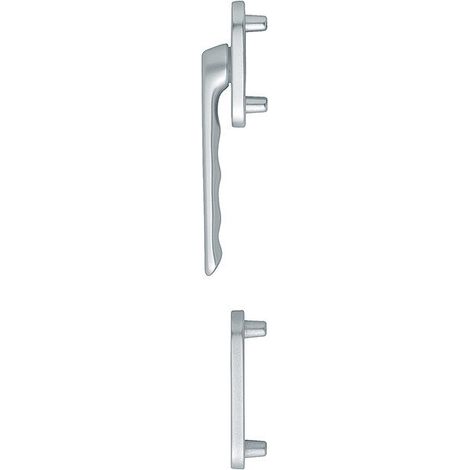 HOPPE® Fenstertürgriffgarnitur Luxembourg 099KH/66N/66NS, Aluminium, 3419860