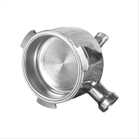51-mm-Doppelauslauf-Kaffeefilterhalter, Selbstmontage, Edelstahl, für die Kaffeemaschine Dedica EC680/685 (1/5)