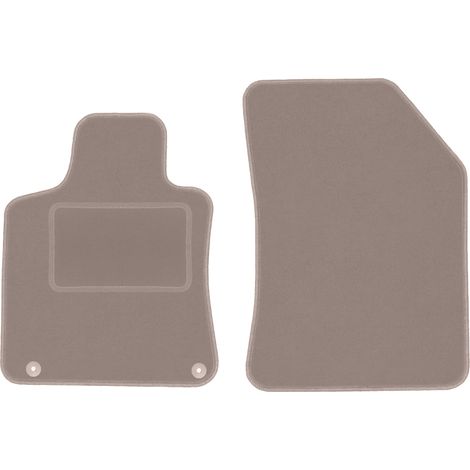 Tappetini anteriori beige per: Peugeot 508 II berlina, station wagon, liftback (2018-)