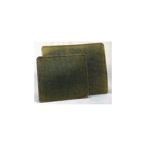 FireFix Bodenblech Ofenblech Kaminblech 60 x 80 cm, messing