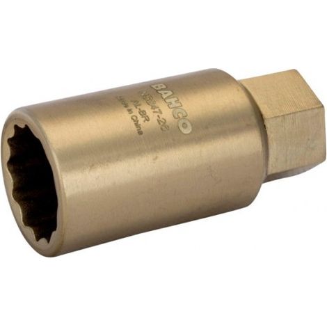 BAHCO - Douille pour clé à bougie 1/2" antidéflagrante 6 pans en aluminium bronze