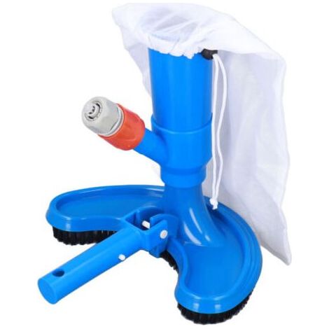Eosnow Aspirateur de piscine Mini nettoyeur sous-marin à Jet avec brosse et sac en filet pour piscines, spas, fontaines, norme européenne (1/4)