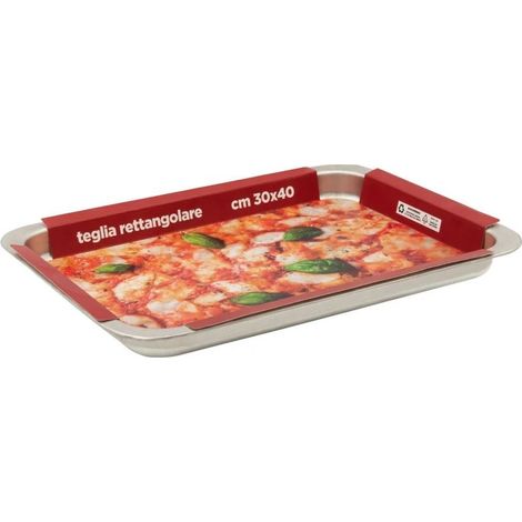 Teglia Rettangolare Bassa in Bagna Stagna 40 x 30 cm