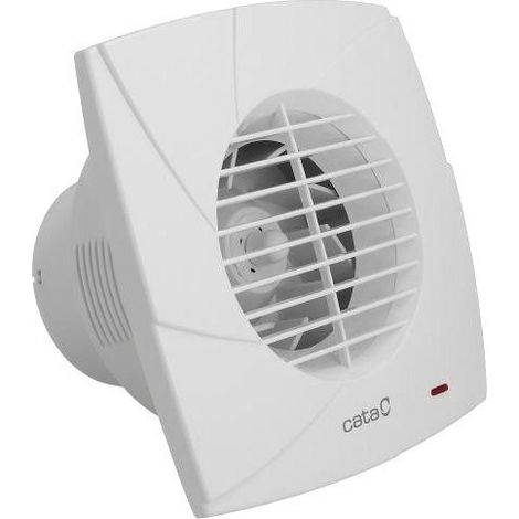 Ventilateur radial de salle de bain CB-100 PLUS T avec minuterie, 25W, canalisation 100mm, blanc (1/2)