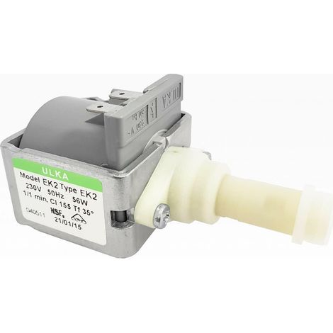Ulka pompa acqua EK2 56W 230V 15.5bar 650cc macchina caffè Ariete Saeco Gaggia (1/2)